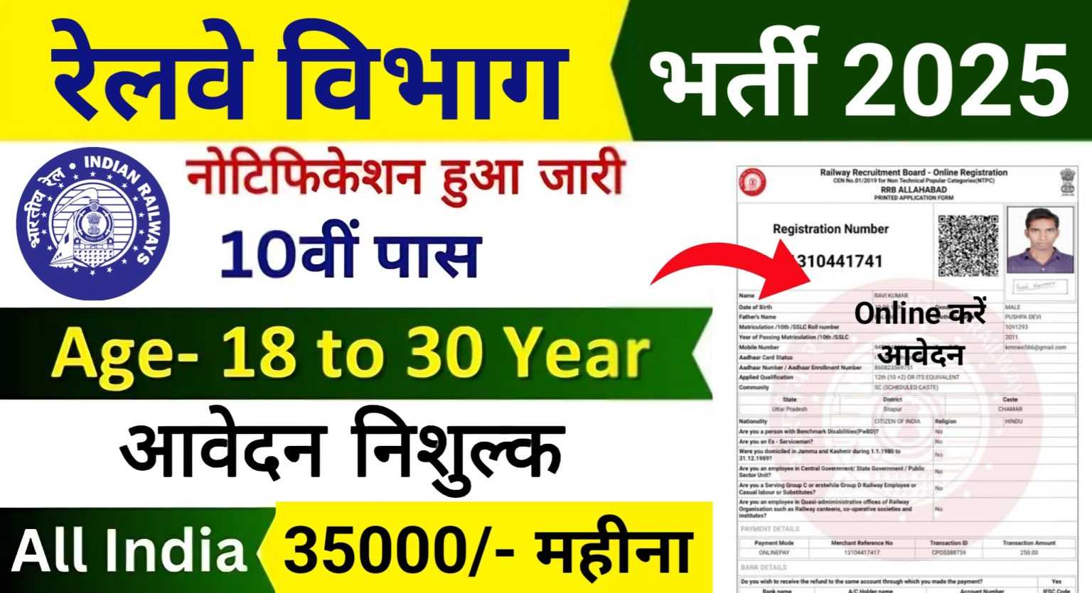 RRB MI Job Recruitment