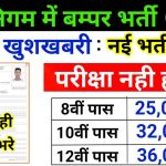 Nagar Nigam Various Job